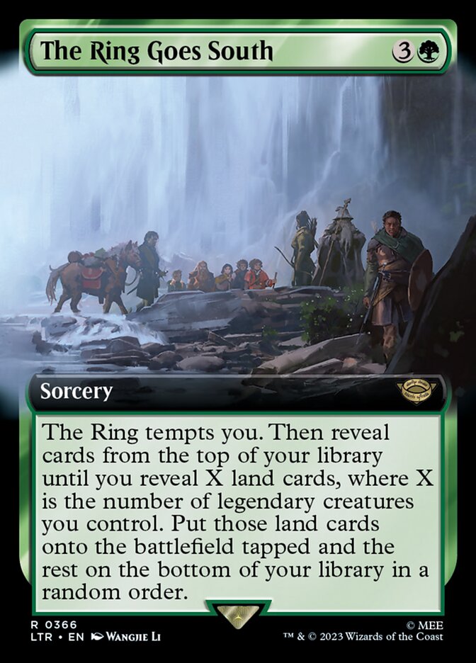 The Ring Goes South (Extended Art) [The Lord of the Rings: Tales of Middle-Earth] | Good Games Cannington