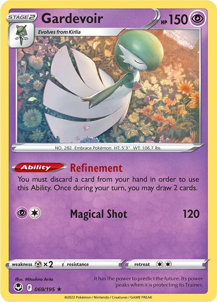 Gardevoir (069/195) [Sword & Shield: Silver Tempest] | Good Games Cannington