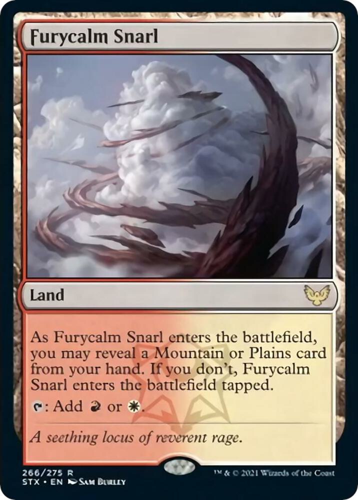 Furycalm Snarl 266/275 (Strixhaven: School of Mages)  - Foil | Good Games Cannington