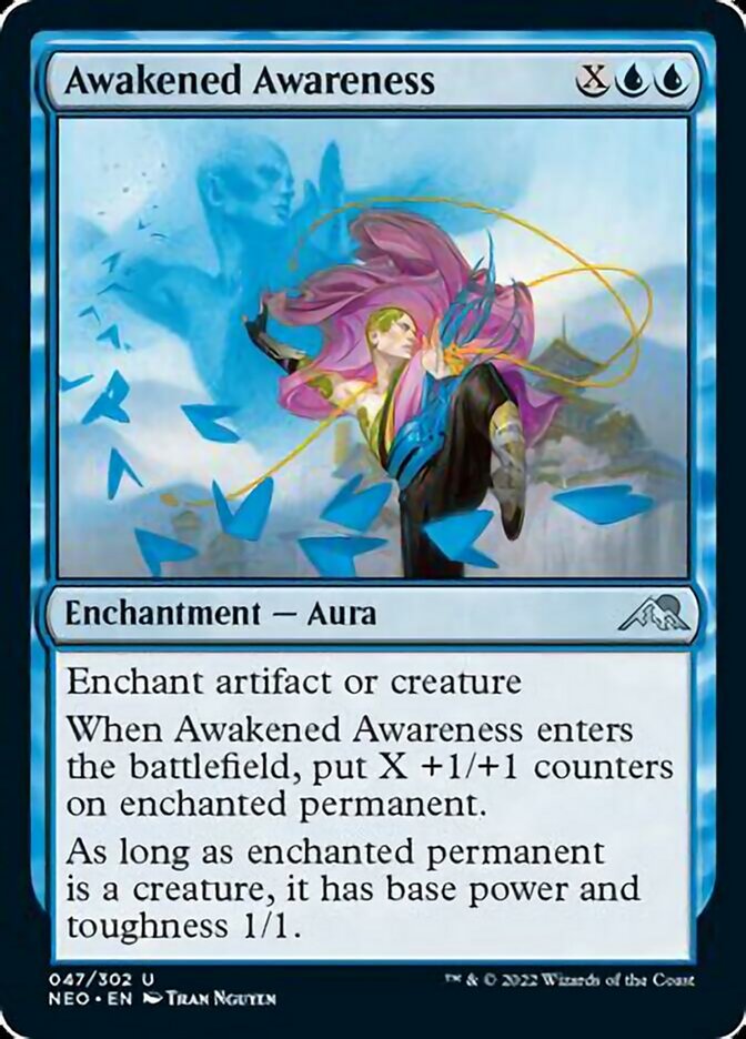 Awakened Awareness [Kamigawa: Neon Dynasty] | Good Games Cannington