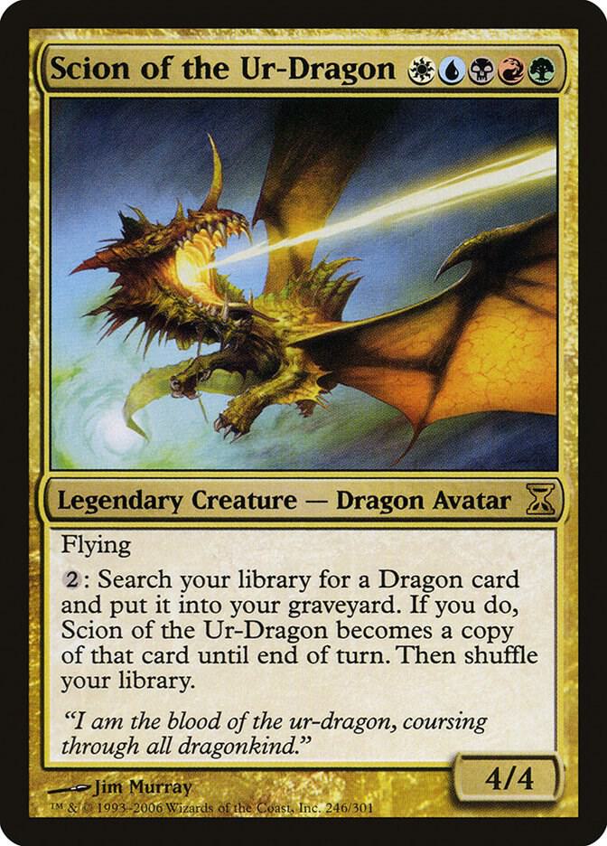 Scion of the Ur-Dragon 246/301 (Time Spiral)  | Good Games Cannington