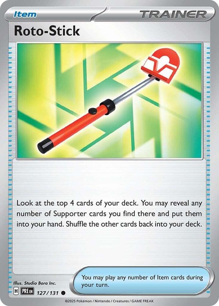 Roto-Stick (127/131) [Scarlet & Violet: Prismatic Evolutions] | Good Games Cannington