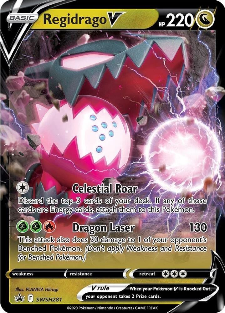 Regidrago V SWSH281 (SWSH: Sword & Shield Promo Cards)  - Holofoil | Good Games Cannington