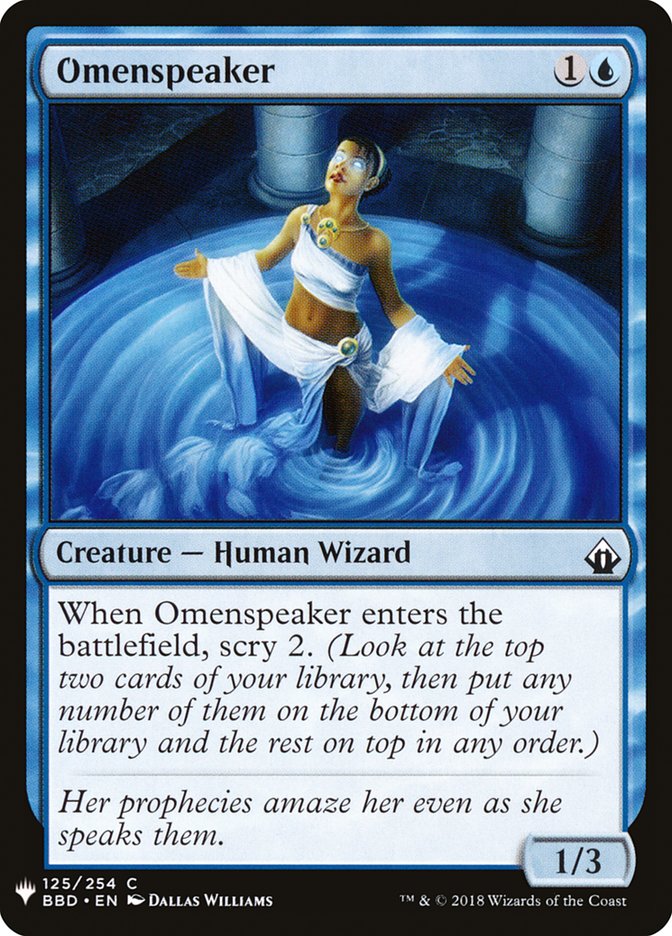 Omenspeaker [Mystery Booster] | Good Games Cannington