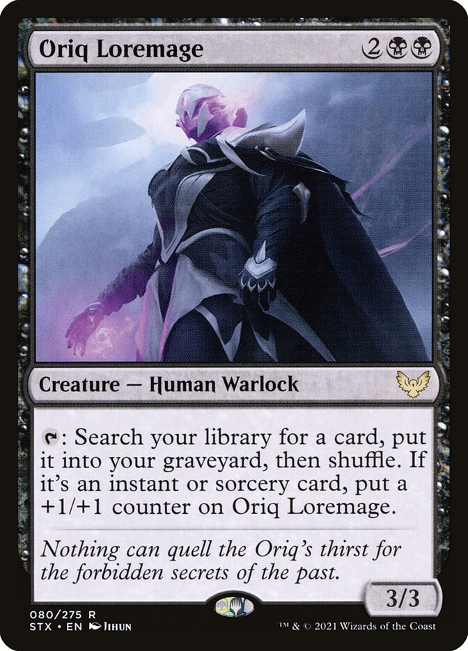 Oriq Loremage 80/275 (Strixhaven: School of Mages)  | Good Games Cannington