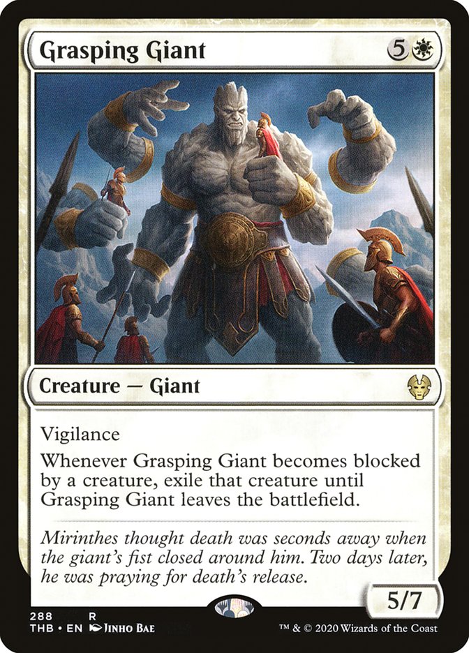 Grasping Giant 288 (Theros Beyond Death)  | Good Games Cannington