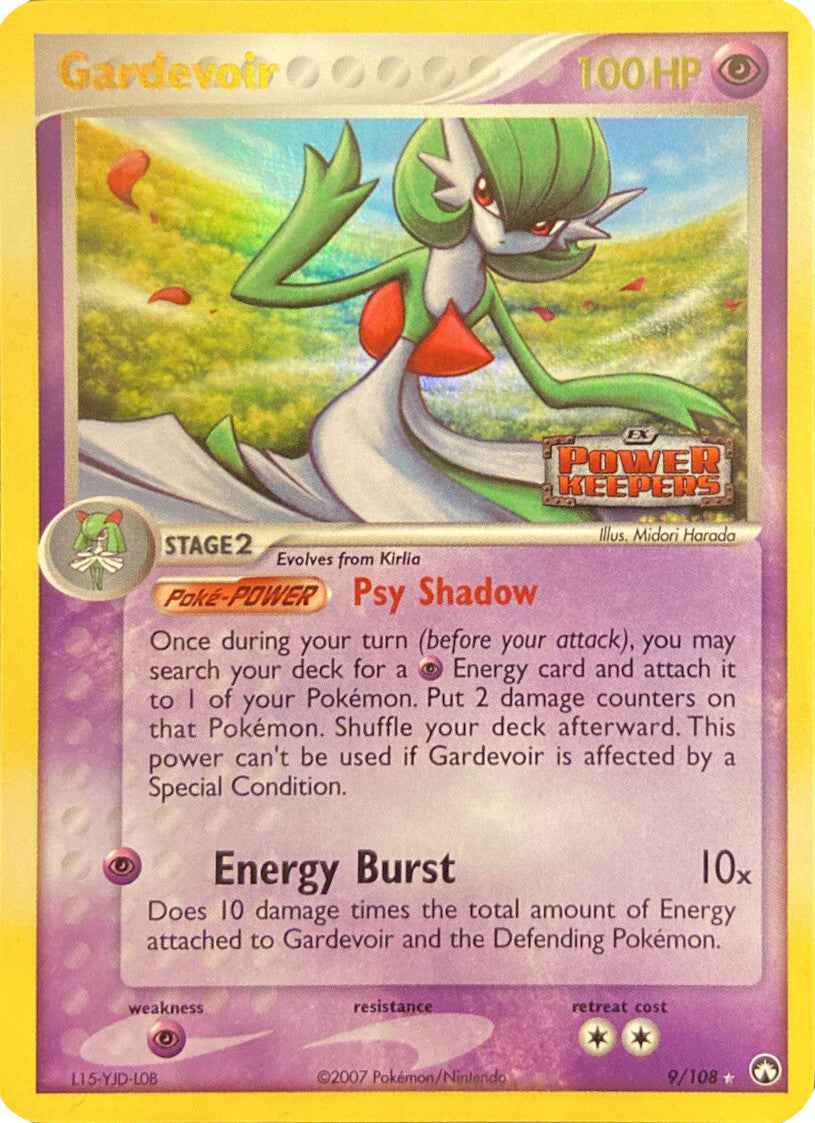 Gardevoir (9/108) (Stamped) [EX: Power Keepers] | Good Games Cannington