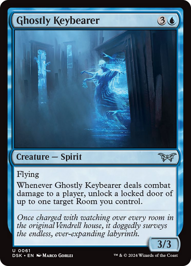Ghostly Keybearer [Duskmourn: House of Horror] | Good Games Cannington