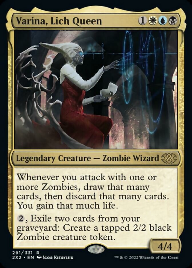 Varina, Lich Queen [Double Masters 2022] | Good Games Cannington