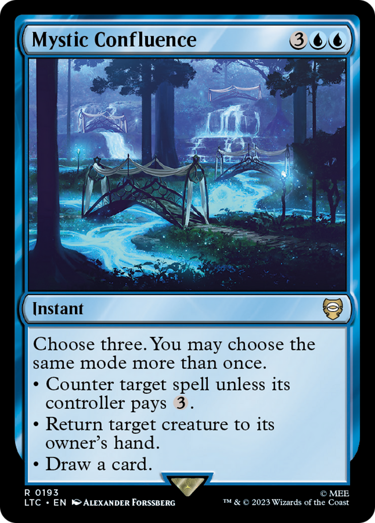 Mystic Confluence [The Lord of the Rings: Tales of Middle-Earth Commander] | Good Games Cannington