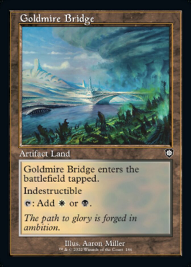 Goldmire Bridge (Retro) [The Brothers' War Commander] | Good Games Cannington