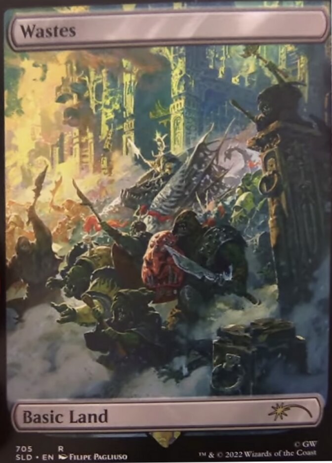 Wastes (705) (Extended Art) [Secret Lair Drop Promos] | Good Games Cannington