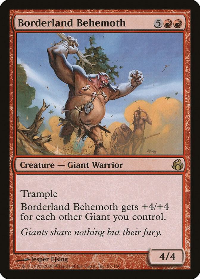 Borderland Behemoth 87/150 (Morningtide)  | Good Games Cannington