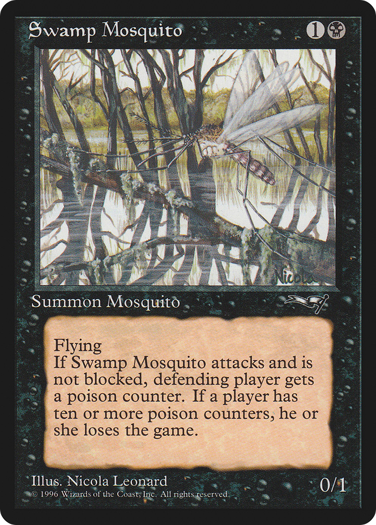 Swamp Mosquito (Facing Side) [Alliances] | Good Games Cannington
