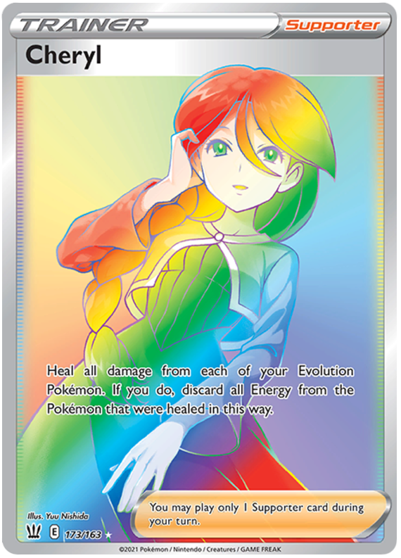 Cheryl (173/163) [Sword & Shield: Battle Styles] | Good Games Cannington