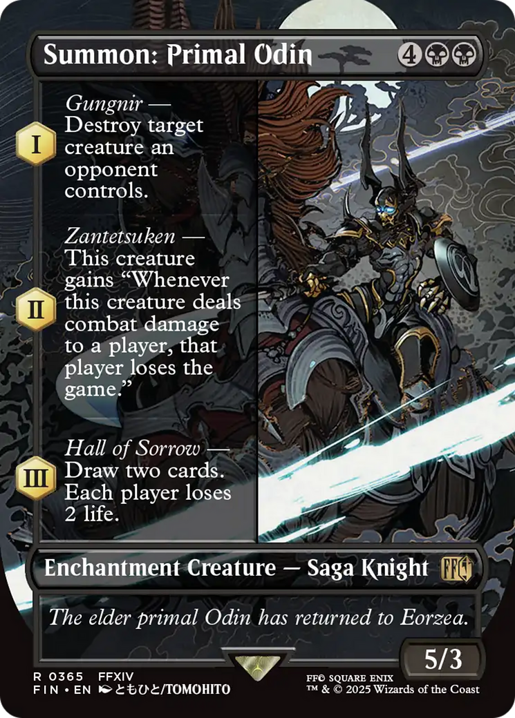 Summon: Primal Odin (Borderless) [FINAL FANTASY] | Good Games Cannington
