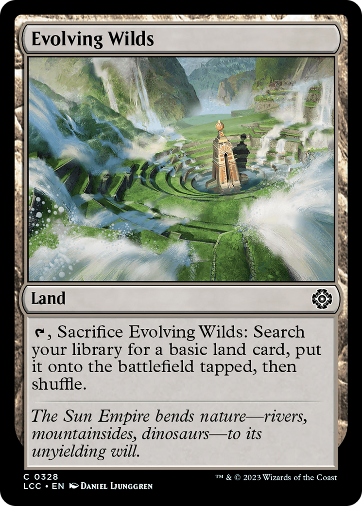 Evolving Wilds [The Lost Caverns of Ixalan Commander] | Good Games Cannington