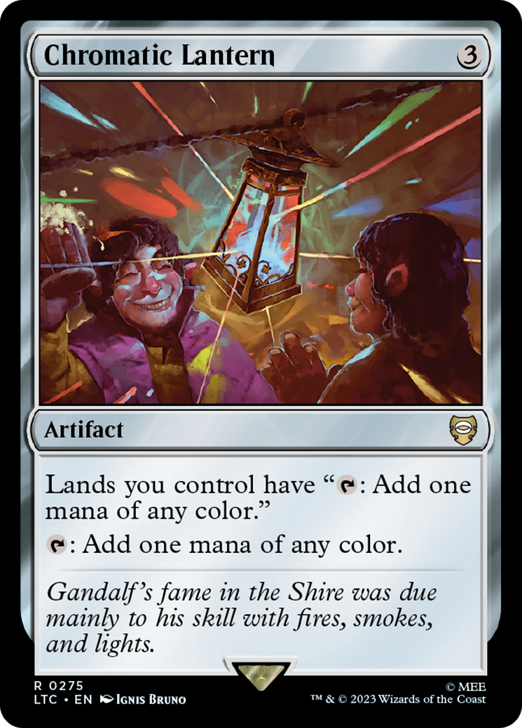Chromatic Lantern [The Lord of the Rings: Tales of Middle-Earth Commander] | Good Games Cannington