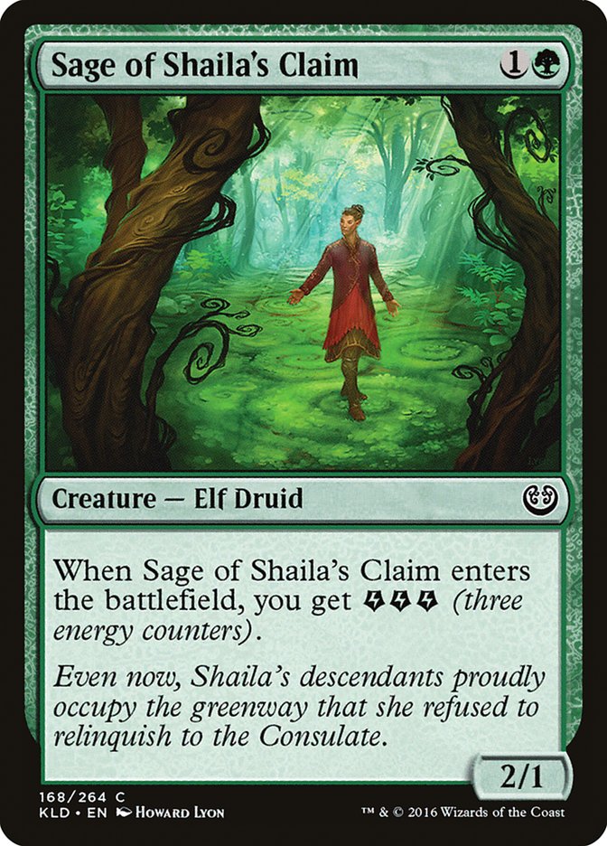 Sage of Shaila's Claim [Kaladesh] | Good Games Cannington