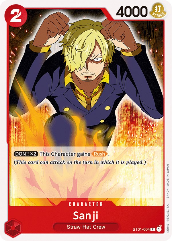 Sanji [Starter Deck: Straw Hat Crew] | Good Games Cannington