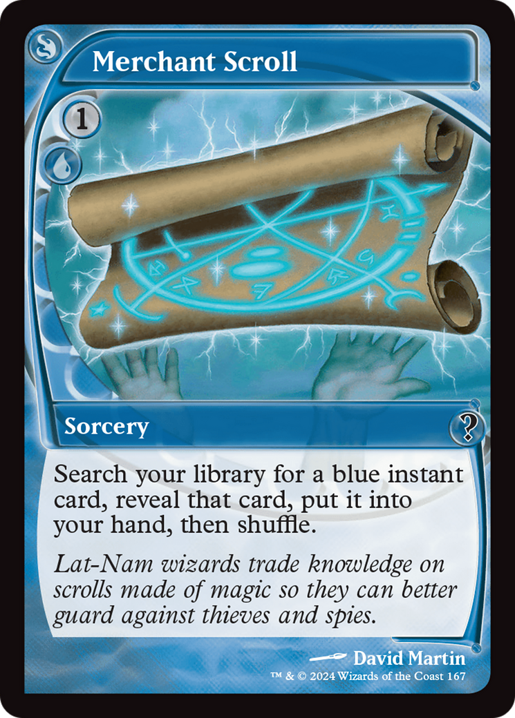 Merchant Scroll (Future Sight) [Mystery Booster 2] | Good Games Cannington
