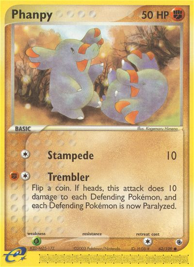 Phanpy (62/109) [EX: Ruby & Sapphire] | Good Games Cannington