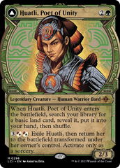 Huatli, Poet of Unity // Roar of the Fifth People (Showcase) [The Lost Caverns of Ixalan] | Good Games Cannington