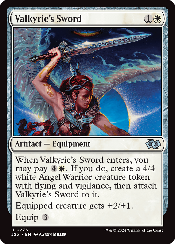Valkyrie's Sword [Foundations Jumpstart] | Good Games Cannington