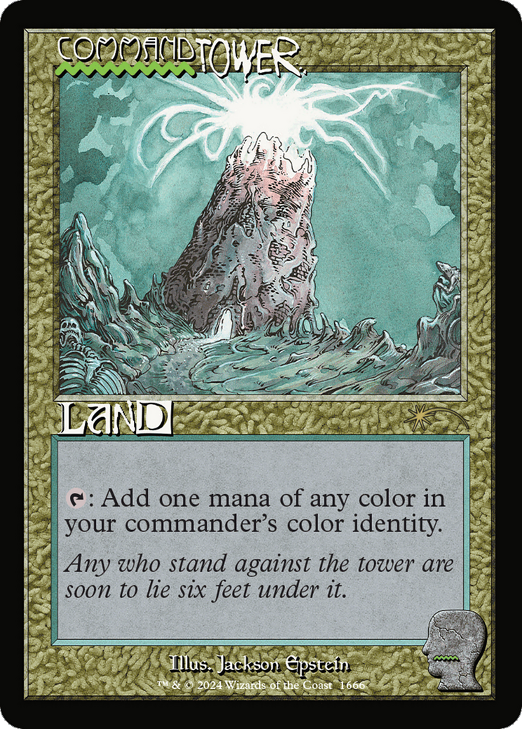Command Tower (1666) (Rainbow Foil) [Secret Lair Drop Series] | Good Games Cannington