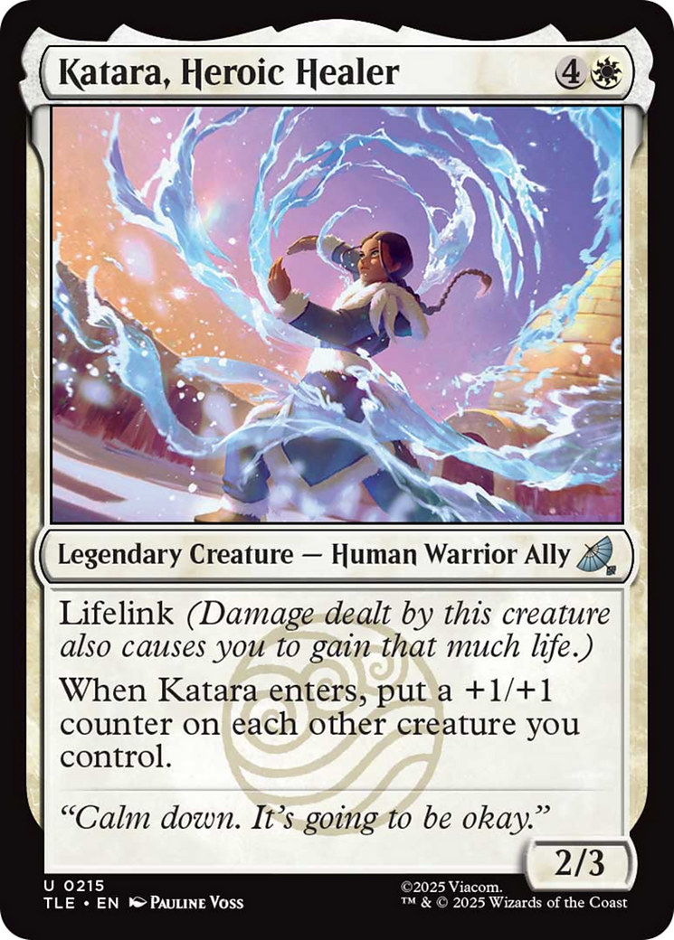 Katara, Heroic Healer [Avatar: The Last Airbender: Eternal-Legal] | Good Games Cannington