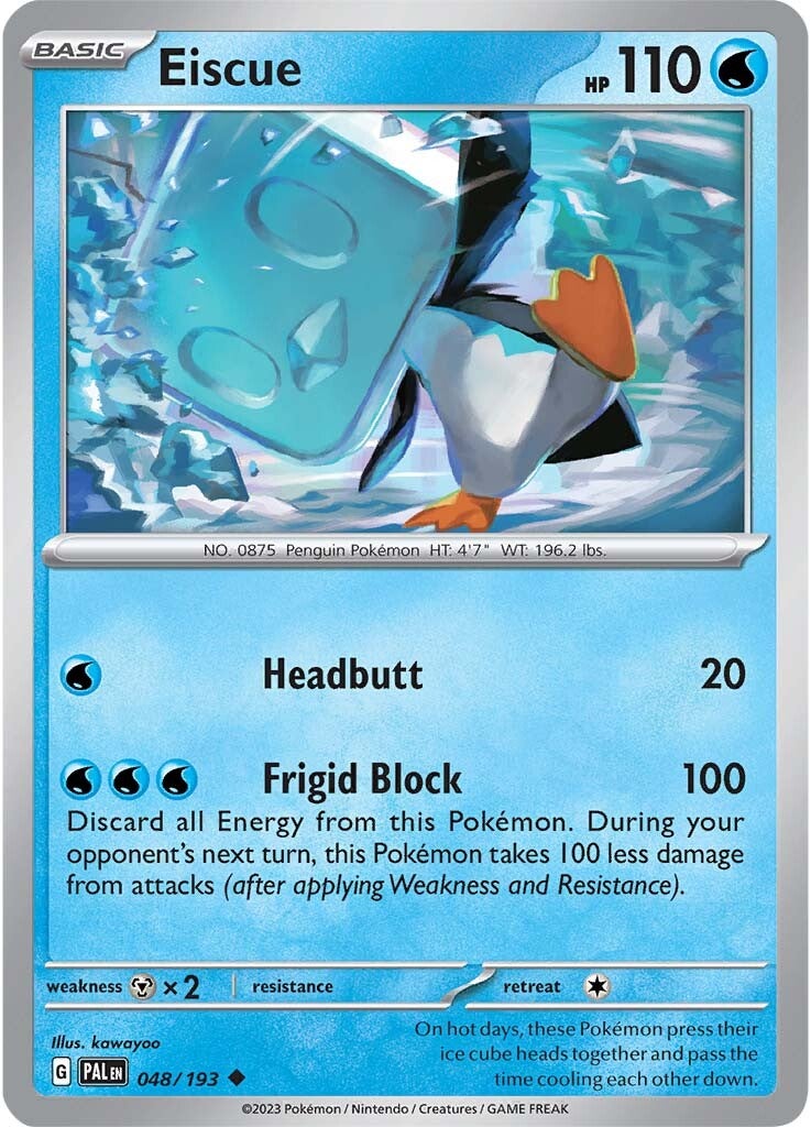 Eiscue (048/193) [Scarlet & Violet: Paldea Evolved] | Good Games Cannington