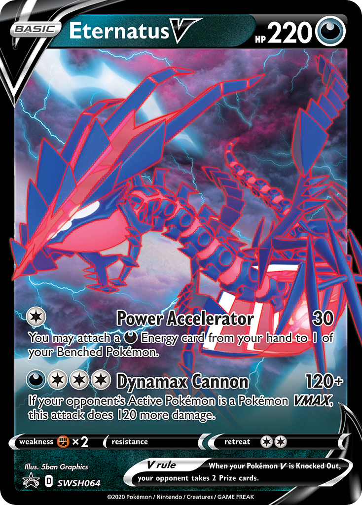 Eternatus V (SWSH064) [Sword & Shield: Black Star Promos] | Good Games Cannington