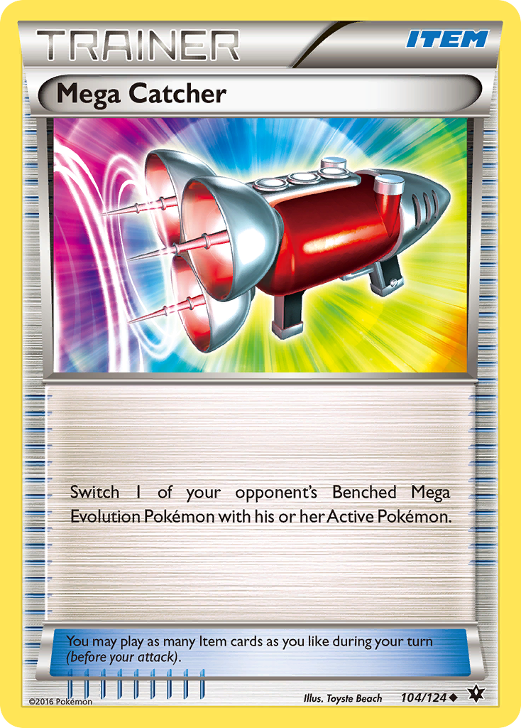 Mega Catcher (104/124) [XY: Fates Collide] | Good Games Cannington