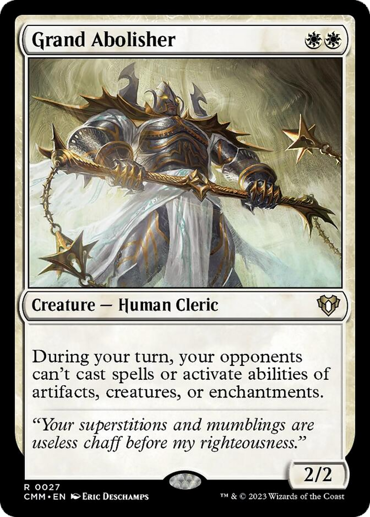 Grand Abolisher [Commander Masters] | Good Games Cannington