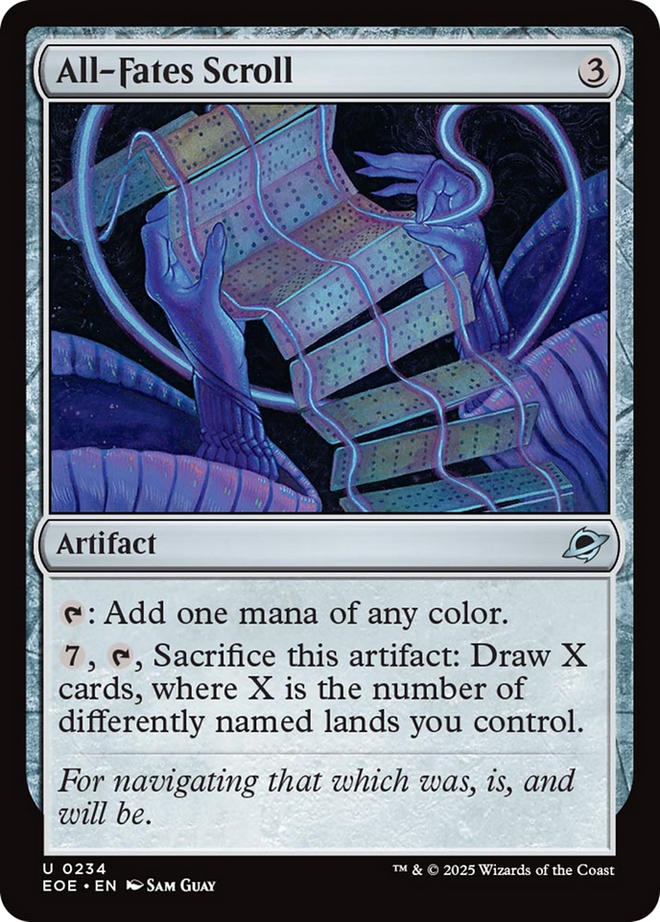 All-Fates Scroll [Edge of Eternities] | Good Games Cannington