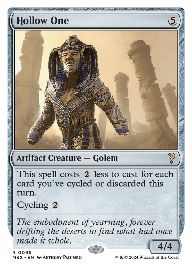 Hollow One (White Border) [Mystery Booster 2] | Good Games Cannington