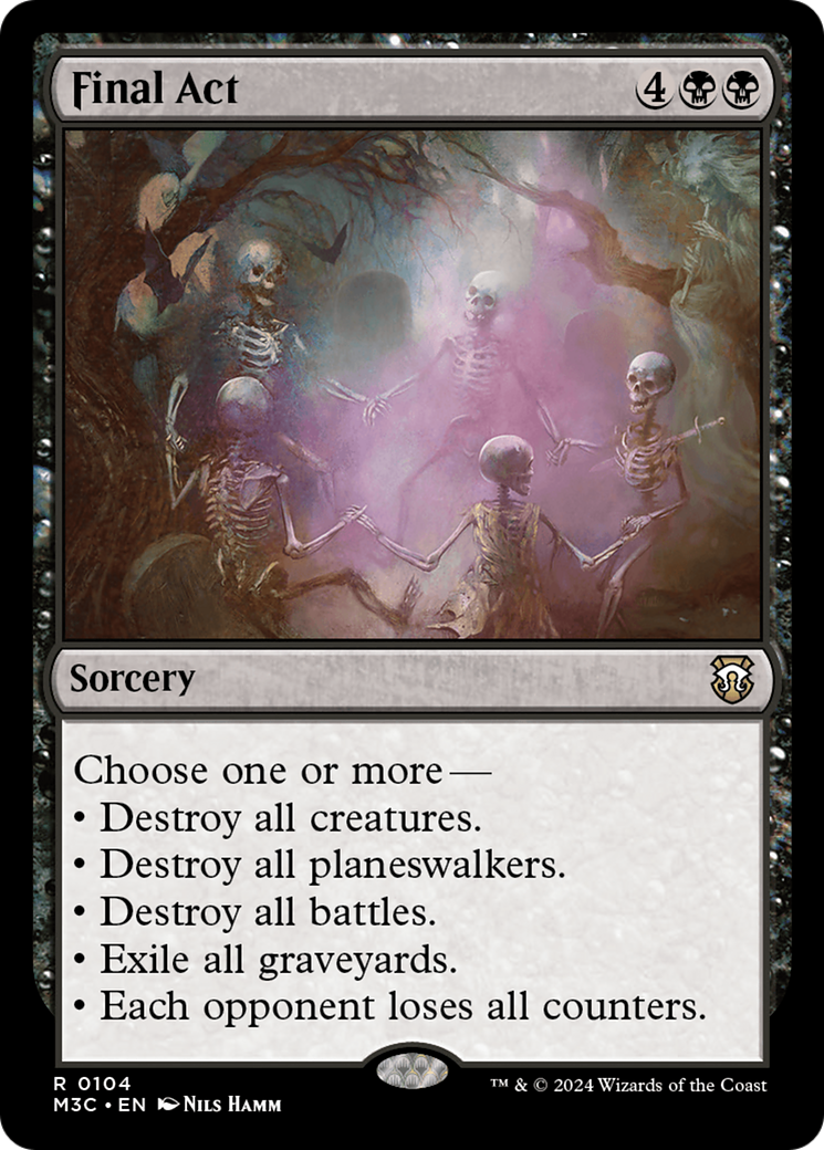 Final Act [Modern Horizons 3 Commander] | Good Games Cannington