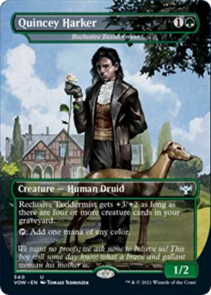 Quincey Harker Reclusive Taxidermist 340/277 (Innistrad: Crimson Vow)  | Good Games Cannington