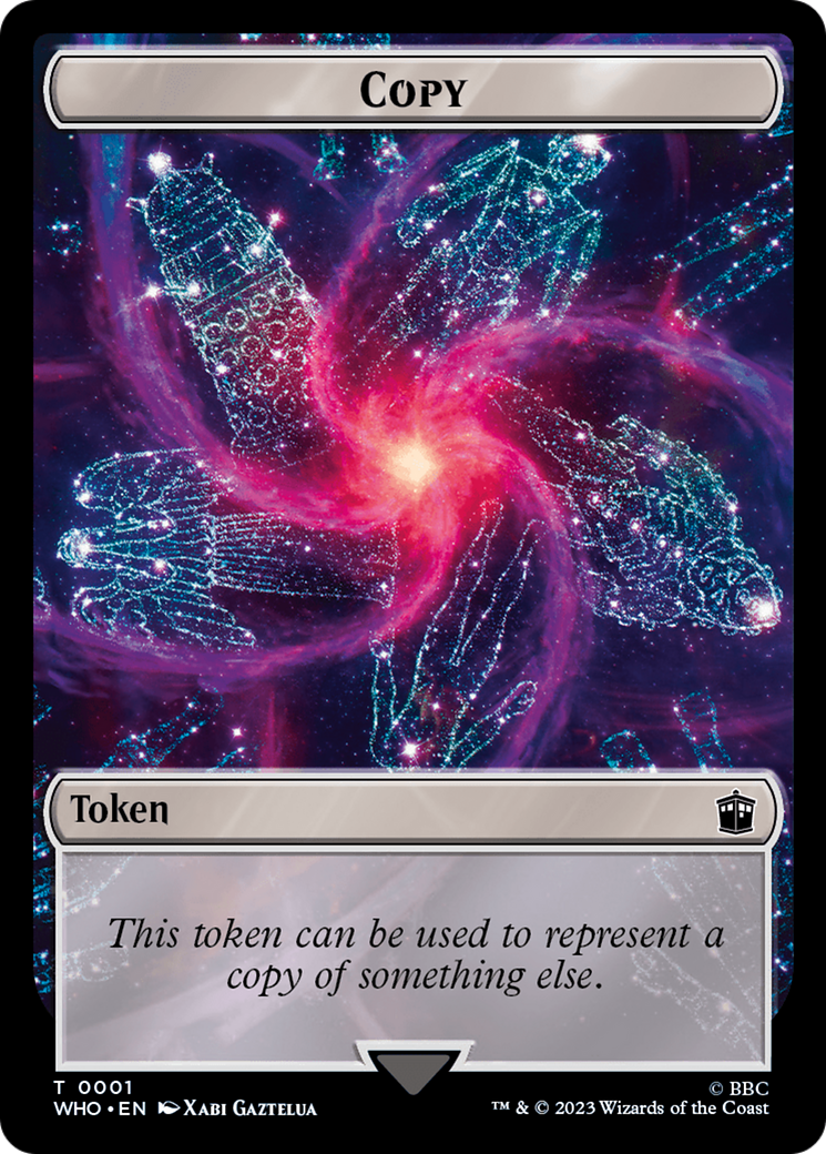 Copy // Mark of the Rani Double-Sided Token [Doctor Who Tokens] | Good Games Cannington