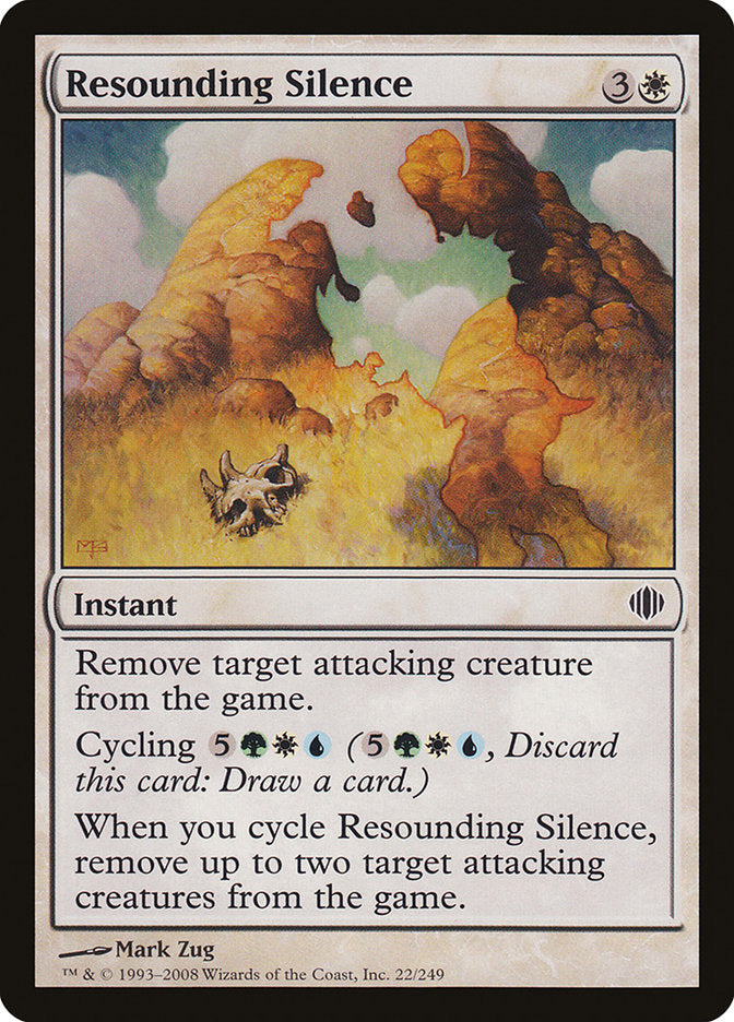 Resounding Silence 22/249 (Shards of Alara)  | Good Games Cannington