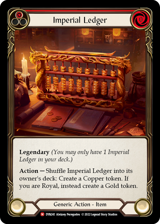 Imperial Ledger [DYN241] (Dynasty) | Good Games Cannington