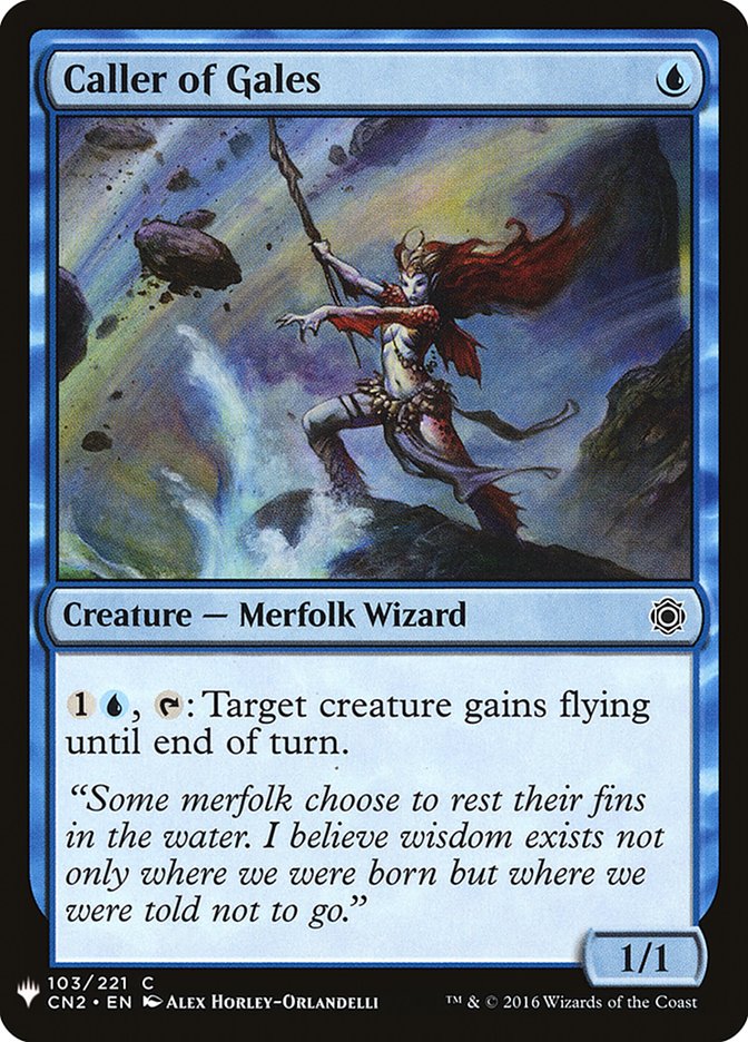 Caller of Gales [Mystery Booster] | Good Games Cannington