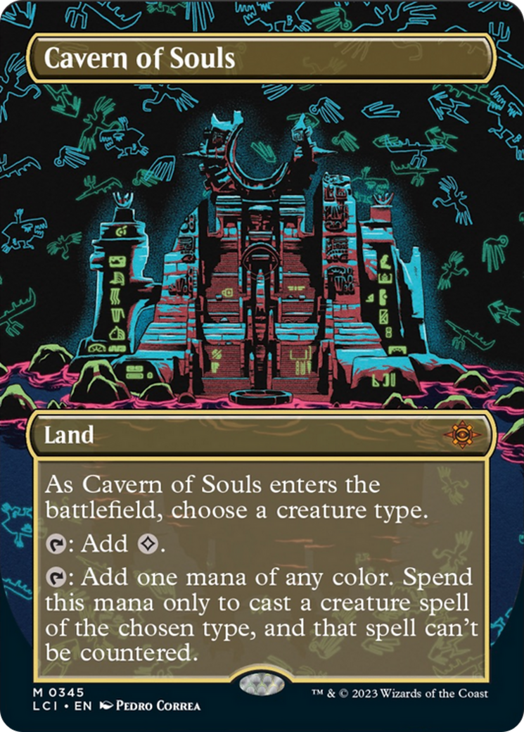 Cavern of Souls (0345) (Borderless) [The Lost Caverns of Ixalan] | Good Games Cannington