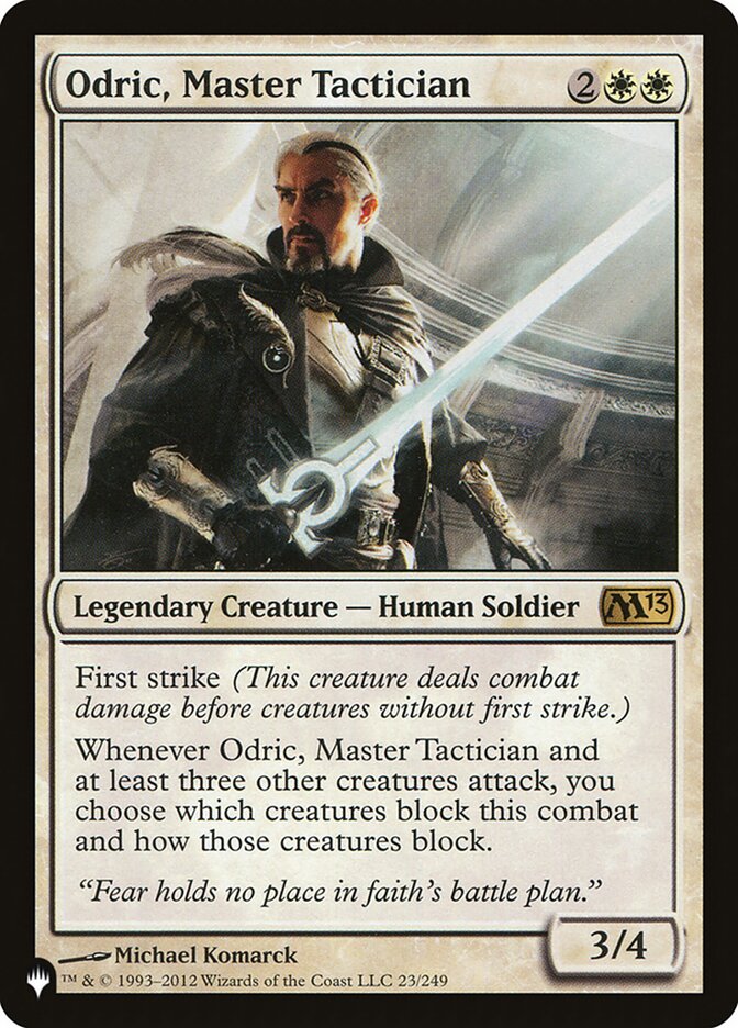 Odric, Master Tactician [The List] | Good Games Cannington