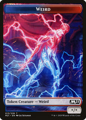 Dog // Weird Double-Sided Token [Core Set 2021 Tokens] | Good Games Cannington