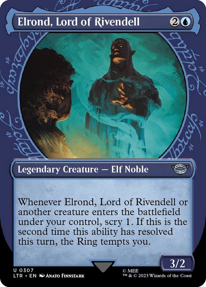 Elrond, Lord of Rivendell (Showcase Ring Frame) [The Lord of the Rings: Tales of Middle-Earth] | Good Games Cannington