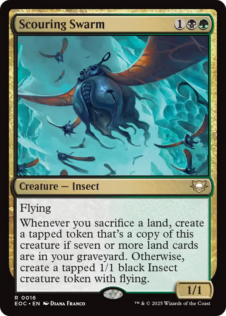 Scouring Swarm [Edge of Eternities Commander] | Good Games Cannington