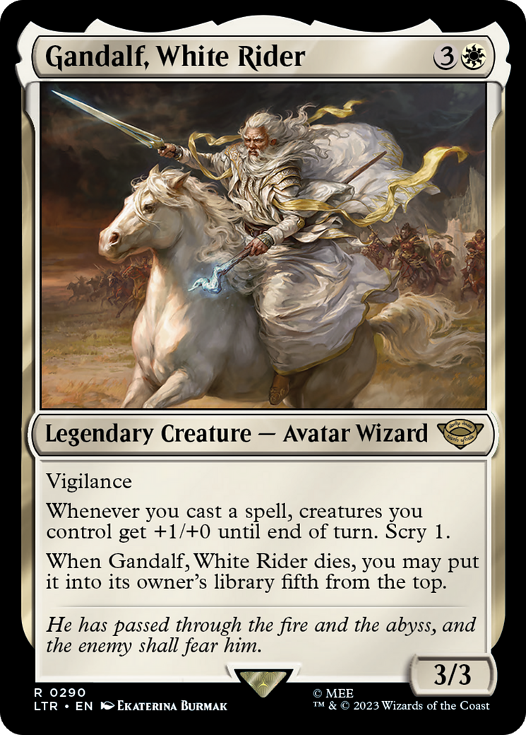 Gandalf, White Rider [The Lord of the Rings: Tales of Middle-Earth] | Good Games Cannington