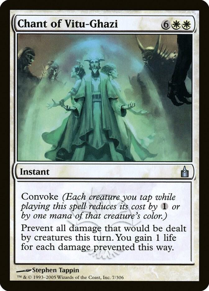 Chant of Vitu Ghazi 7/306 (Ravnica: City of Guilds)  | Good Games Cannington