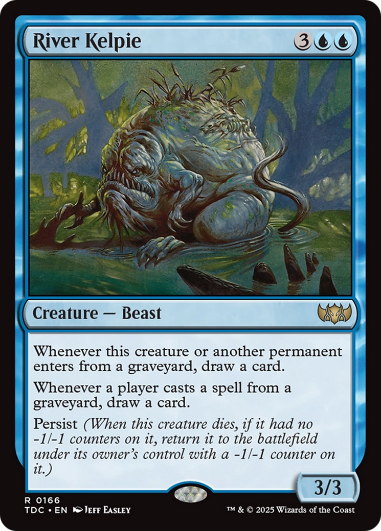 River Kelpie [Tarkir: Dragonstorm Commander] | Good Games Cannington